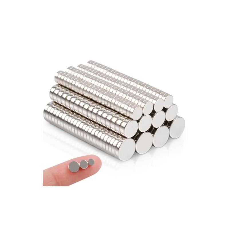 330 Pcs Small Neodymium Disc Magnets Strong, 3 Different Mini