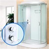 2/3/4/5 Way Solid Brass Mixer Shower Tap,Cold & Hot Water