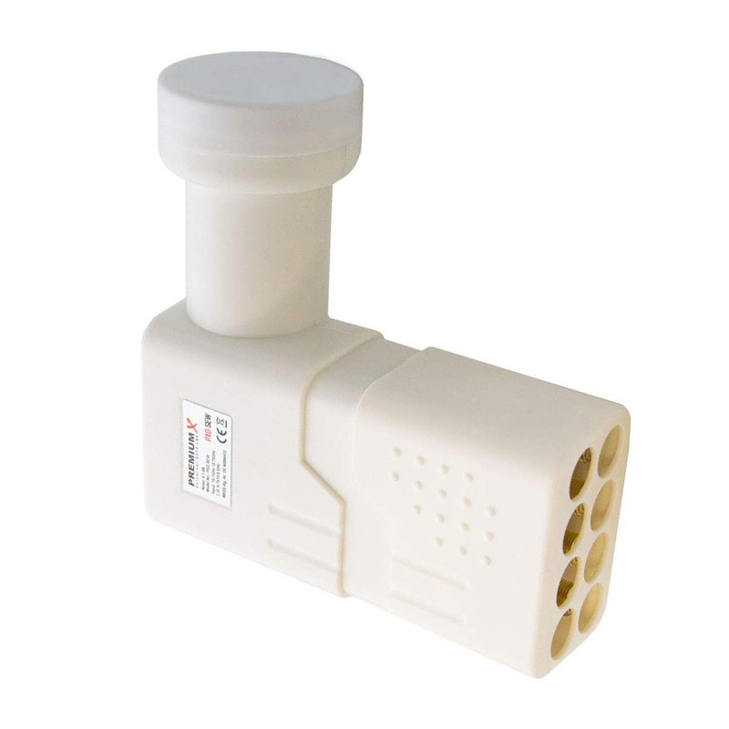 Octo LNB 0.1 dB PremiumX PXO We White For Connecting