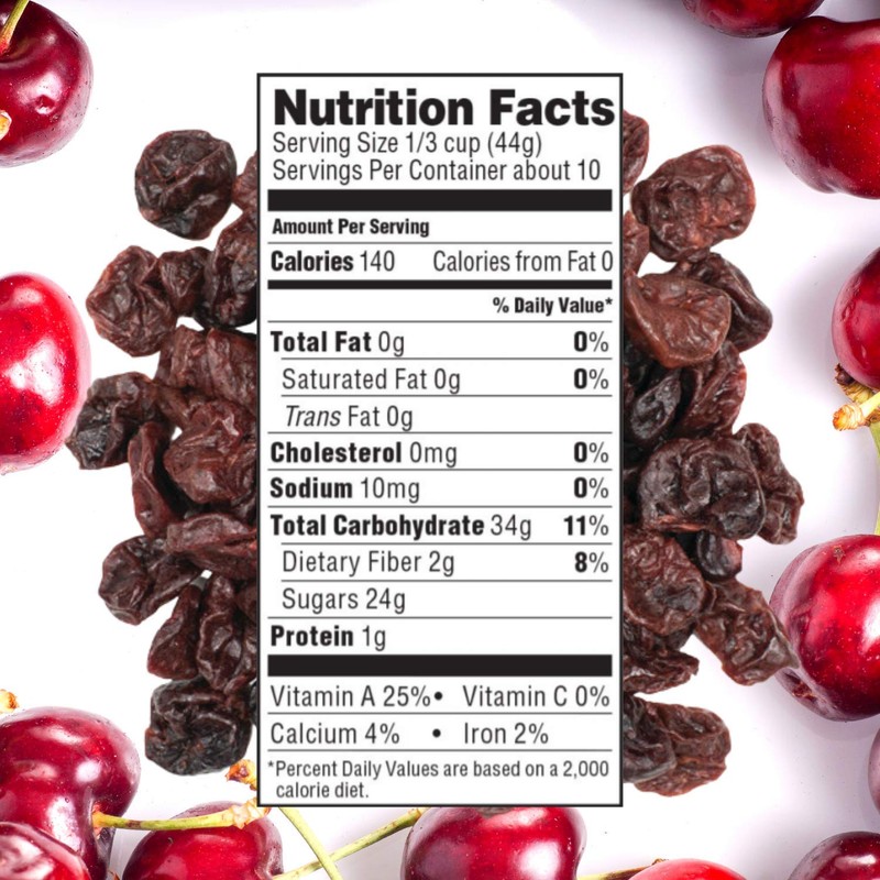 Roland Foods Dried Cherries, Sourced in the USA, 16-Ounce Bag