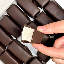 Bird Milk Candies, Airy Souffle Coated in Dark Chocolate by Helen Bakery, Handcrafted in Small Batches, 30 pcs per pack, 20 oz | 566 g (pack of 2)