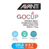 Avanti GOCUP Double Wall Insulated Travel Cup, 355ml / 12oz,