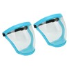 2pcs Protective Face Cover Dustproof Safety Elastic Belt Reusable Face