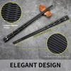 HuaLan Fiberglass Reusable Chopsticks Set Dishwasher-Safe Household/Restaurant Chopsticks 5 Pairs