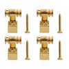 harpfeas 4 PCS Roller Guitar String Trees Guides Retainer for