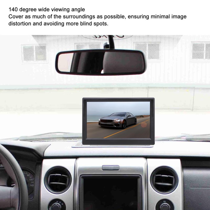 Wireless Backup Camera 5-inch for Truck, Easy to Install Back