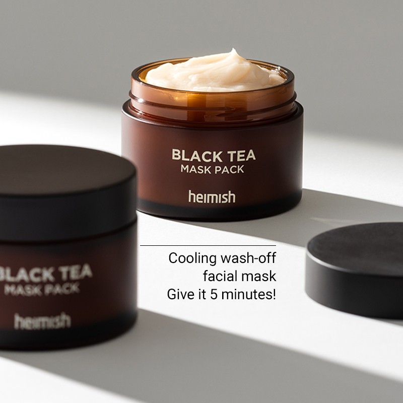 heimish [heimish]Black Tea Mask Pack 110ml