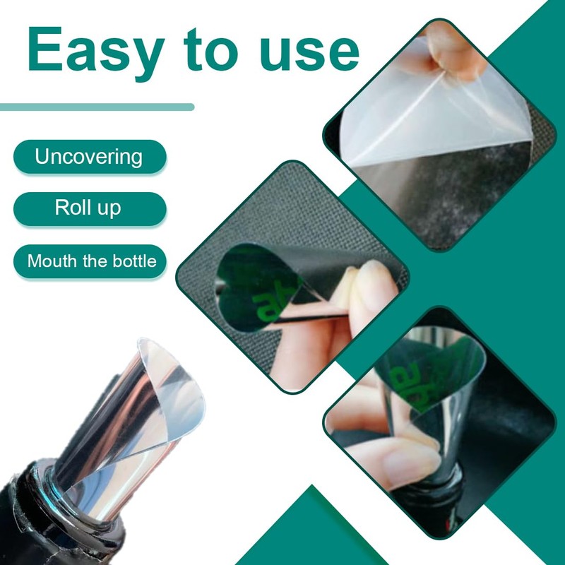 KEQAR Pack of 30 Wine Pouring Tablets, Reusable Drip-Free Wine