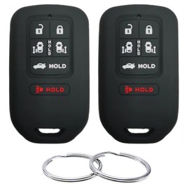 REPROTECTING Silicone Rubber Key Fob Cover Compatible with 2014-2016 6 Buttons Honda Odyssey 102W7BS