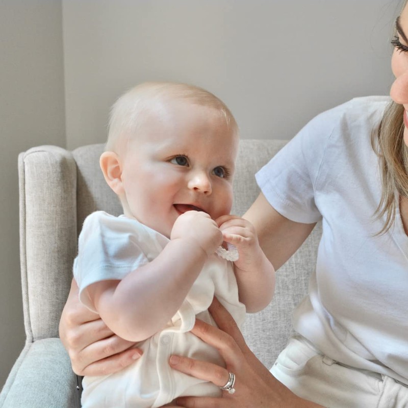 DOCURA - Mordedera Para Bebé 1 Pieza De Silicón Líquido,