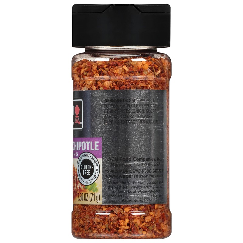 Weber Bold 'N Spicy Chipotle Seasoning, 2.5 oz