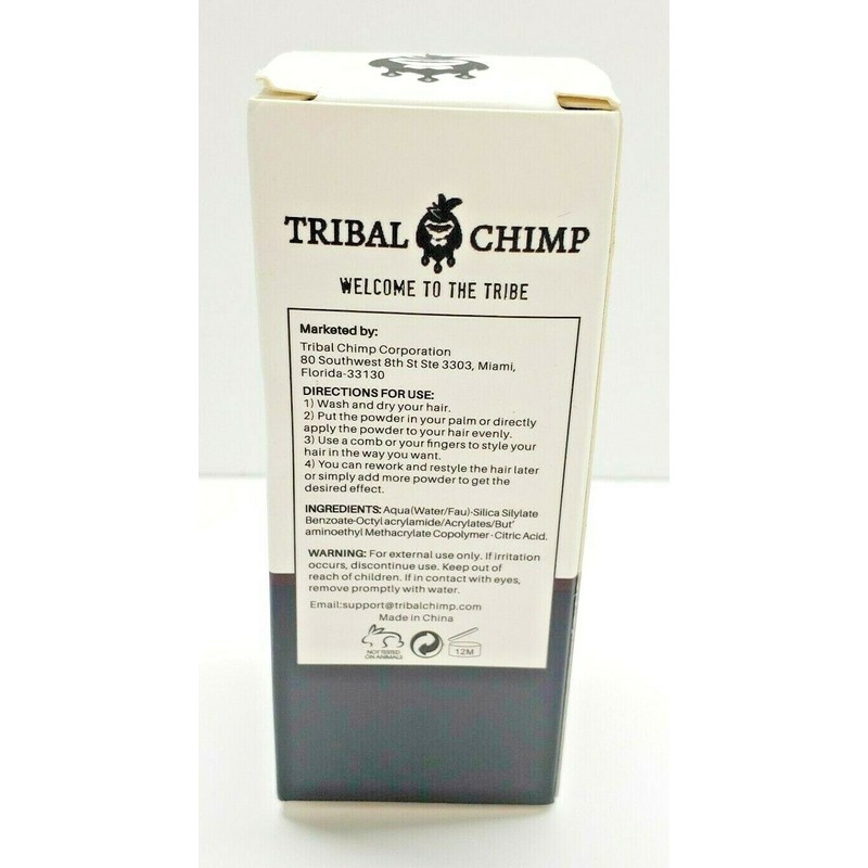 Tribal Chimp HAIR STYLING POWDER - 10 g / .35