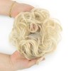 IMISSU 2 Pieces Messy Bun Hairpiece Updo Fake Hair Bobbles