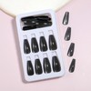MISUD Press on Nails - Long Coffin Fake Nails with