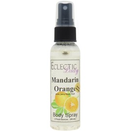 Mandarin Orange Body Spray (Double Strength), 2 ounces, Body Mist for Women with Clean, Light & Gentle Fragrance, Long Lasting Perfume with Comforting Scent for Men & Women, Cologne with Soft, Subtle