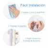 GAMAFOCUS Protector De Pared Tope De Silicona Para Puerta 9