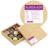 Hycodest 50x50mm 300 pcs Food Allergen Warning Labels Removable No