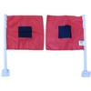 Hurricane Warning 2-Sided 12"x12" Rough Tex 100D Knit Nylon Car