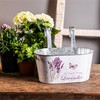 DARO DEKO Metal Hanging Pot with 2 Handles - 23