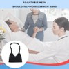 Adjustable Mesh Arm Sling with Soft Shoulder Cushion – Lightweight