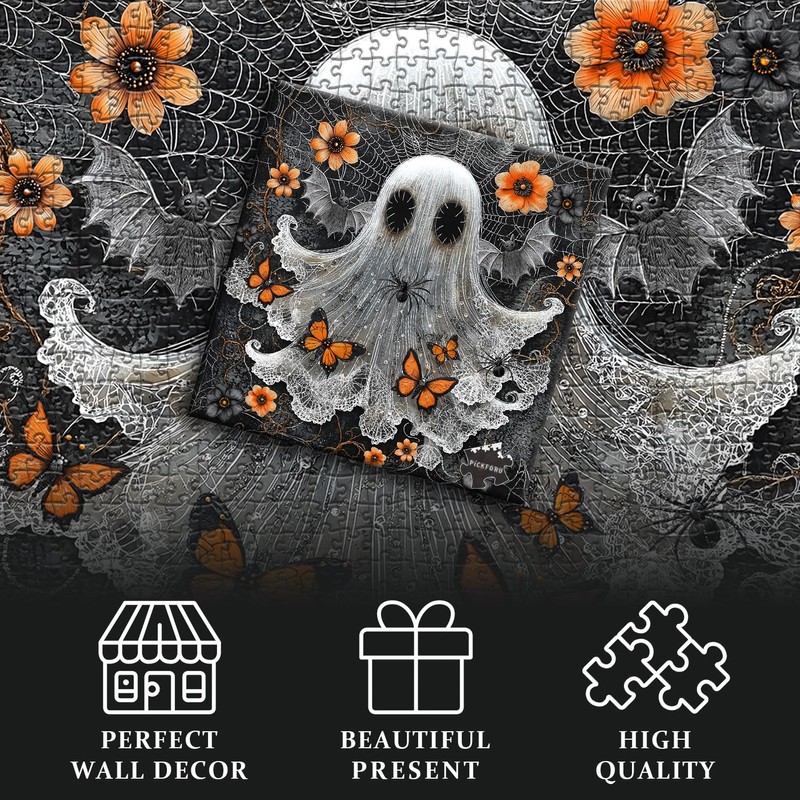 Dark Ghost - Rompecabezas de 1000 piezas para adultos