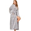 Local Stock Plush Oversize Winter Soft Warm Long Flannel Bathrobe