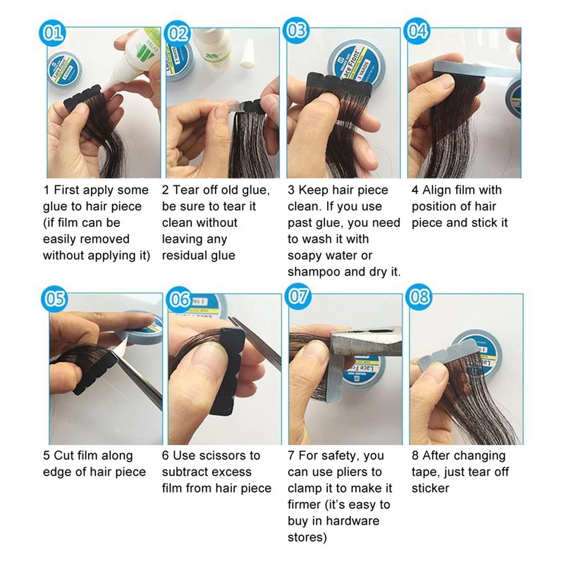 Double Sided Lace Front Support Tape Hair Extension Adhesive Wig