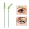 100PCS Disposable Glitter Mascara Wands Lash Brush Eyelash Makeup Spoolies