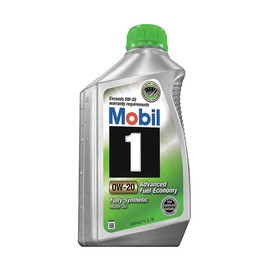 MOBIL 124184 Engine Oil,0W-20,Full Synthetic,1qt 4NYX8