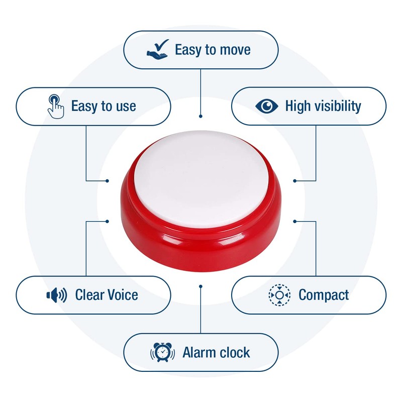 Talking Clock for The Elderly - British Accent - Tells