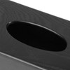 Black Wooden Tissue Box Napkin Case Elegant Style Tissue Holder