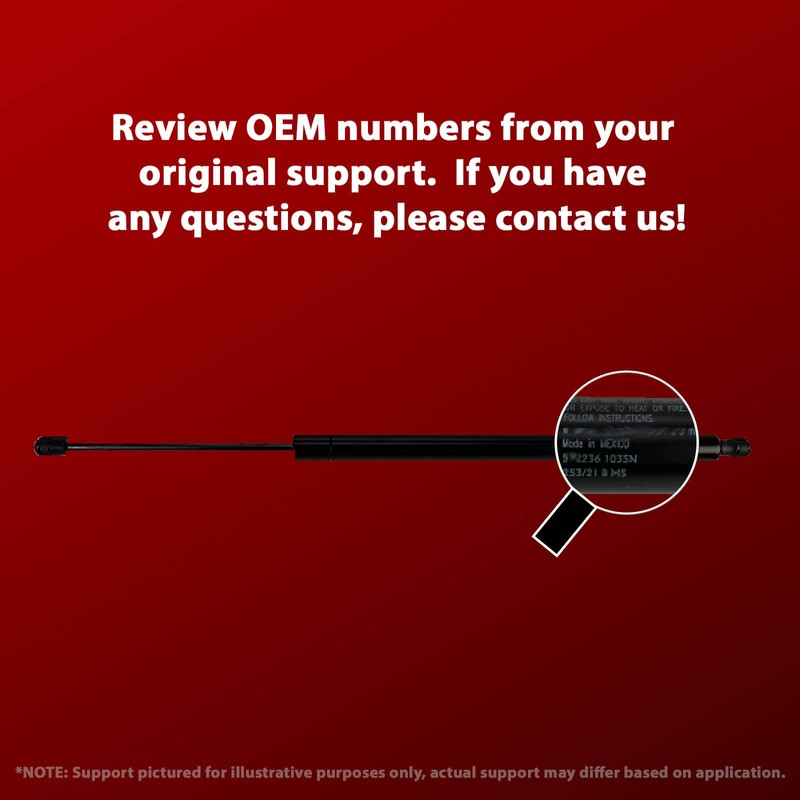 Lift Supports Depot Qty (1) 708300383 Replacement Lift Support for