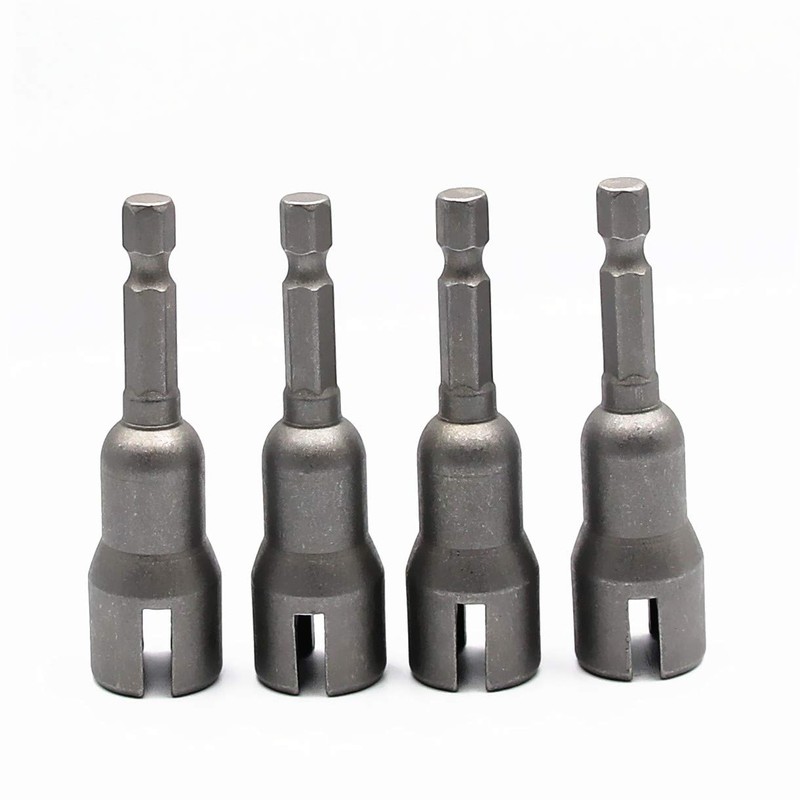 4PCS Power Wing Nut Driver Slot Wing Nut Drill Bit