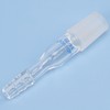 Labasics Glass Straight Inlet Adapter with 14/20 Male Glass Joint