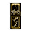 Beistle 59903 2 Piece Great 20's Door Covers, 30" x