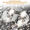 12 Pcs Clear Door Handle Bumpers, Wall Protectors Stopper Guards