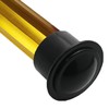 ZZLZX 4PCS Window Curtain Rod Cap Finials for 1.1inch Diameter
