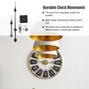 SHINEOFI DIY Wall Clock Movement Mechanisms, Long Shaft Clock Mechanism