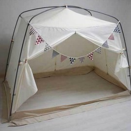 ETN 1-2 Person Heating Tent for Single Beds in Drafty Small Spaces - Windproof, Coldproof, Insulated 1-2 Person Single Size