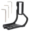Aluminium Alloy Quick Release L Plate Hand Grip Bracket for