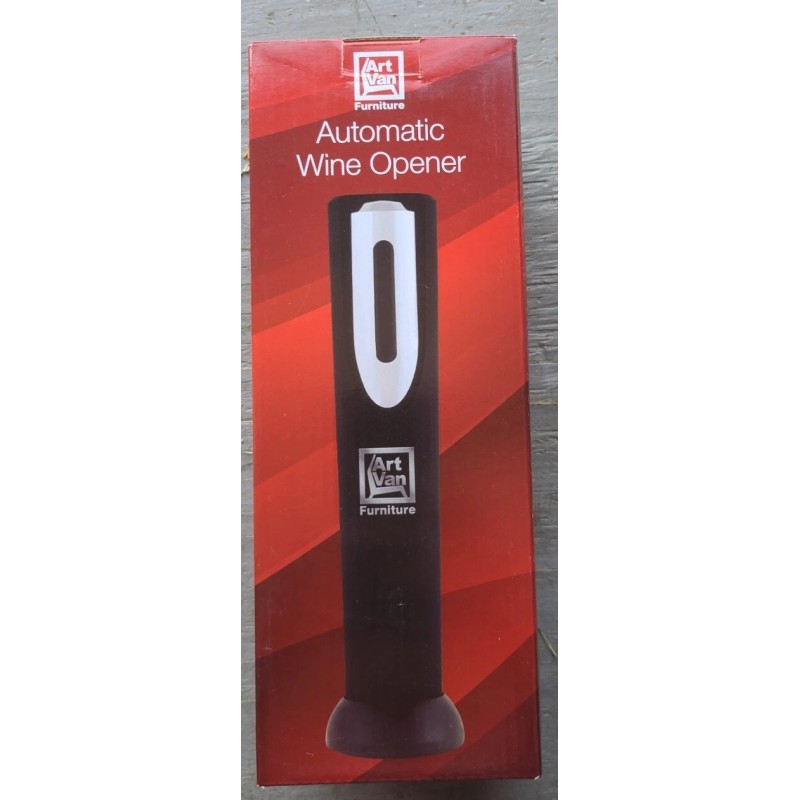 Art Van Automatic Wine Opener ~ NEW ~ SEALED