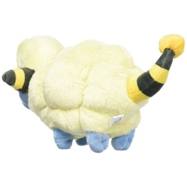 Sanei Boeki PP129 Pokémon All Star Collection Plush Toy, Mareep, Size S, W 4.1 x D 8.3 x H 5.1 in (10.5 × 21 × 13 cm)