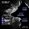 Proteína Whey Hs Hidrolizada Isolate Wolf 1kg 26 Servicios