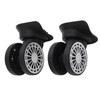 Luqeeg Luggage Suitcase Replacement Wheels - 360° Swivel Wheel Replacement