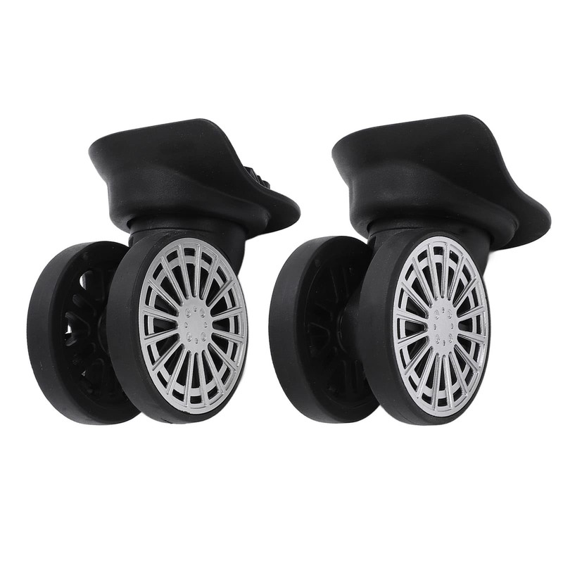 Luqeeg Luggage Suitcase Replacement Wheels - 360° Swivel Wheel Replacement