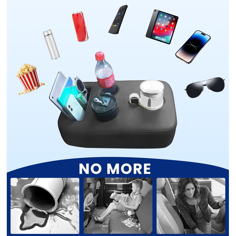 Sinvanho Car Cup Holder, Back Seat Cup Holder for Car,