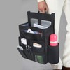 LUXJA Car Front Seat Organizer with Laptop and Tablet Storage