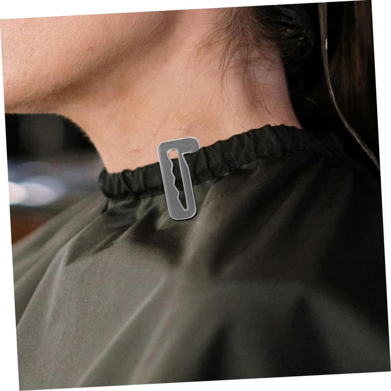 Mikinona Adjustable Barber Cape Buckles 12pcs Replacement Clips Hair Cutting