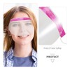 BESTYASH Cubiertas De Ojo Para Corte De Pelo Visera Transparente