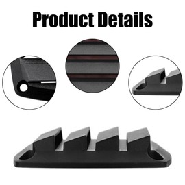 4 x Marine Boat Air Vent, Slats Flush Thru Vent for Yachts, Sailing Boats, Fishing Boats